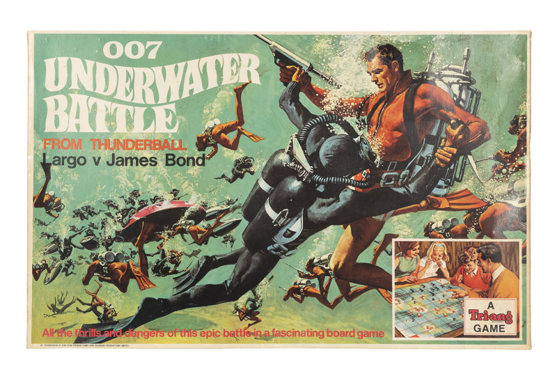 James Bond 007 Underwater Battle from Thunderball Largo v. James Bond Game. 