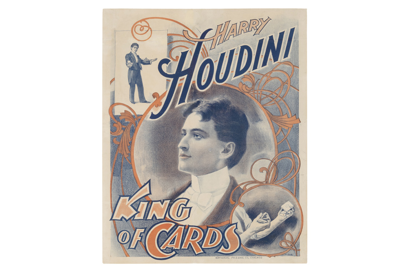 Harry Houdini. King of Cards. 