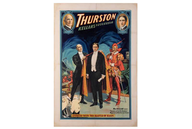 Thurston. Kellar’s Successor. Invested with the Mantle of Magic.