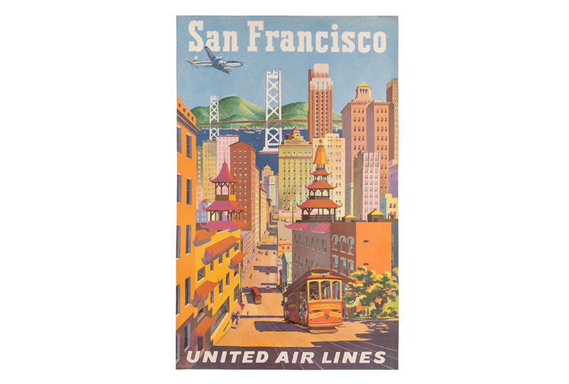 Joseph Feher. San Francisco / United Air Lines.