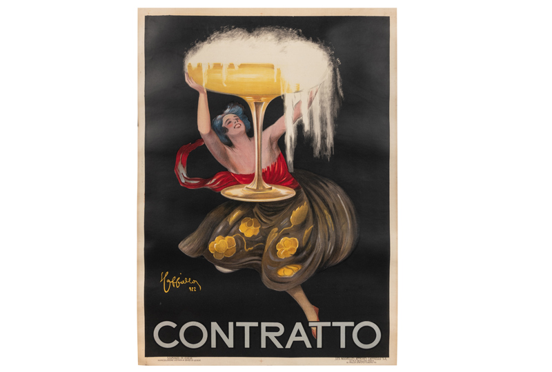 Leonetto Cappiello. Contratto.