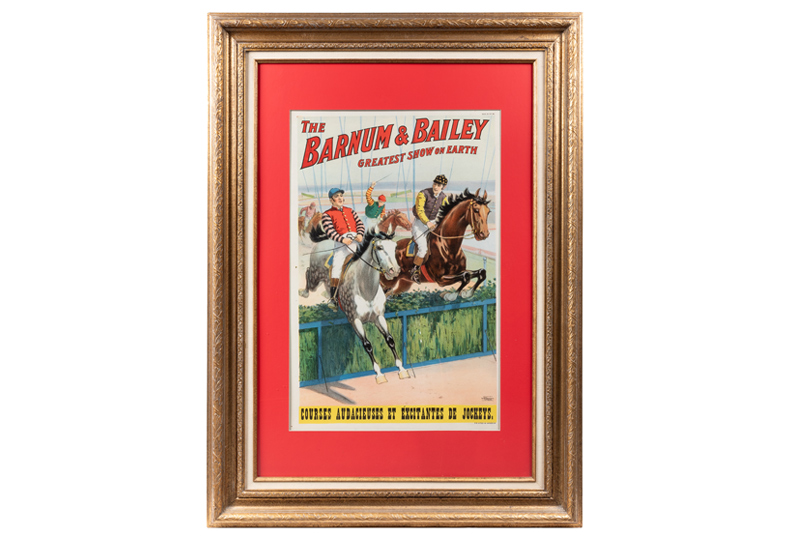 The Barnum & Bailey Greatest Show on Earth / Courses Audacieuses et Excitantes de Jockeys. 