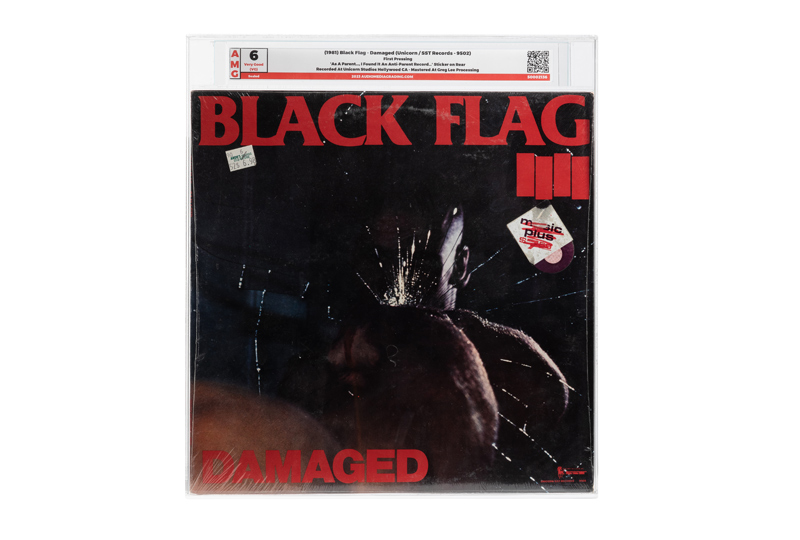 BLACK FLAG. Damaged. 