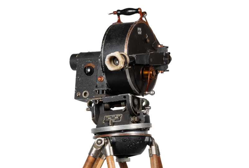 The original motion picture camera taken on Byrd's first Antarctic expedition