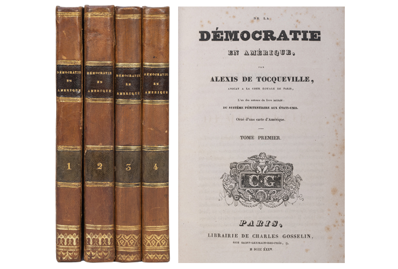 Tocqueville's De la Democratie en Amerique