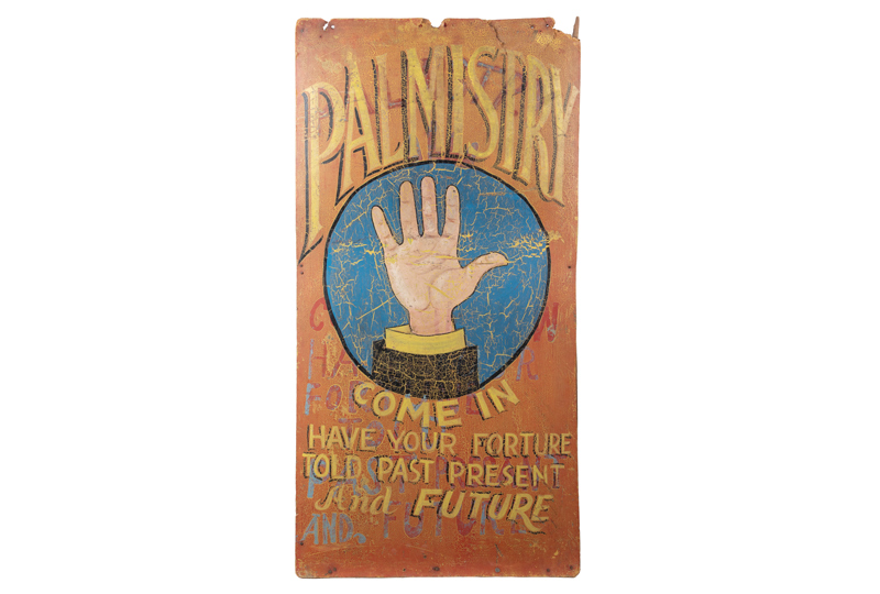 Palmistry Sign. Mid-twentieth century. 