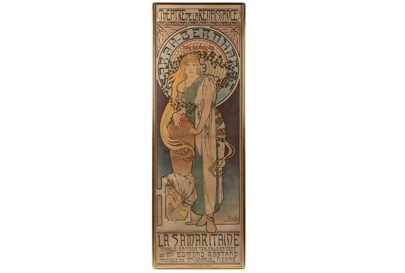 Alphonse Mucha. Theatre de la Renaissance / Sarah Bernhardt / La Samaritaine.