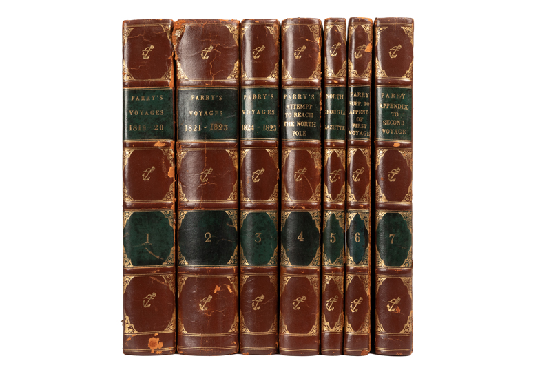 A Complete Set of Parry’s Four Voyages, Comprising: Journal of a Voyage for the Discovery of a North-West Passage from the Atlantic to the Pacific; Performed in the Years 1819-20, in His Majesty’s Ships Hecla and Griper.