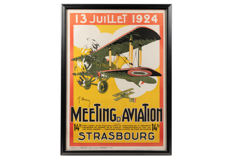 R. Carrie. Meeting d’Aviation / Strasbourg. 