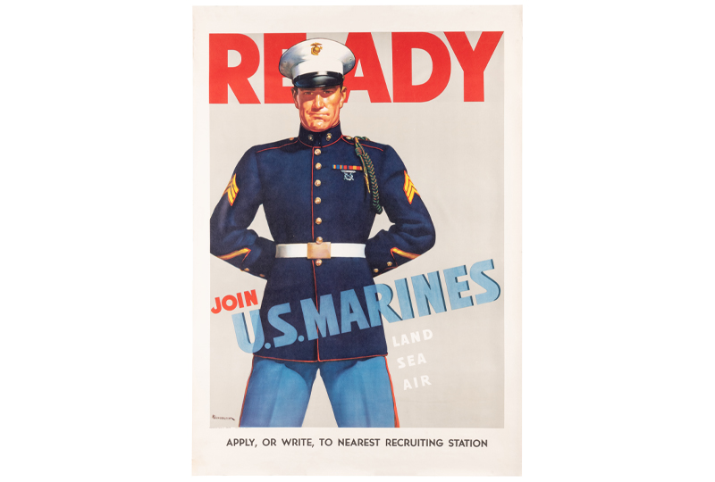 Ready / Join U.S. Marines.